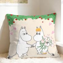 Cute M-Moomins Pillow Case  Graphic Pillow Cover Retro Trendy Cushion Cover For Sofa Bedroom Home Decor 30X30CM