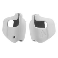 Silicone Open Ear Headphone Case Dustproof Skin Sleeve for Shokz OpenRun Pro 2 Earphone Accessories šviesiai pilka spalva