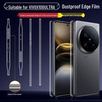 Vivo X100 Ultra Matte Tempered Glass Frame Protector (2-Pack)