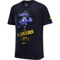 Nike x NBA CourtsideLos Angeles Lakers T Shirt Men's Black HJ2686-010 M juoda