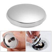 Kriauklės kamštis 36mm Pakeičiamas kriauklės sifono dangtelis Lengvai paspaudžiamas Click Clack Chromuotas Daugumai vonios praustuvių ir vonių China Mainland white