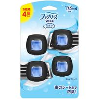 Febreze for Cars, Clip Type, Easy Clip, Skybreeze, 0.7 fl oz (2 ml) x 4 Packs 2mL x 4 pieces juoda