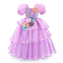 Violetinė Mirabel vaikų princesės Cosplay tiulio suknelė 2-3y (100cm) in Stock pink