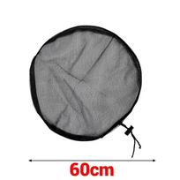 60-120CM Vandens Surinkėjo Apsauga Lietaus Statinės Tinklelis Su Raišteliu Lietaus Vandens Bakelio Dangtelis Tinklelis 120cm gray