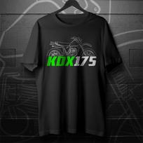For Kawasaki KDX 175 1980-1983 fans - Motorcycle T shirt M black