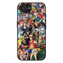 Luffy Zoro One Jinbe Pieces Phone Cover for Apple iPhone 17 16 11 Pro XS Max XR 6 7 8 Plus 16E SE 2020 Air 5 SE2 Case iPhone17 gray