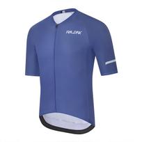 RAUDAX Men's Vibrant Orange Summer Cycling Jersey Quick Drying Short Sleeve Mountain Bike Riding Shirt Outdoor Bicycle Clothing S mėlyna