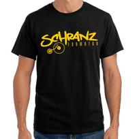 Men's and Women's T-shirts Schranz Formator Squadra Dj Vinile Musica Detto Regalo S black