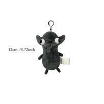 Stuffed Animals Chihuahua Plush Toy Puppy Pet Keychain Pendant Stuffed Chihuahua Doll Kawaii Black Color white