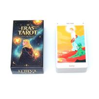 Eras Tarot Deck - 10.3*6cm 78 Full-Color Tarot Cards Music Fan Gift, Divination Fortune Telling Card Game įvairiaspalvis