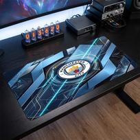 Manchester City Printed Large Mouse Pad, Non Slip Soft Rubber Gaming Desk Mat for Office Laptop Computer Decor 30cmx60cm（11.8x23.6inch）