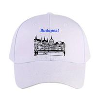Budapest Parliament Baseball cap woman men summer Casual sun hat Adult adjustable with Curved Brim hiking fishing hat Adjustable black