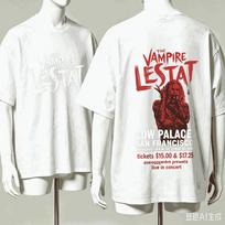 The Vampire Lestat For Fan Gift Tshirt Unisex Unisex Harajuku Oversized Unisex Short Sleeve Streetwear High Quality Couples Classic S white