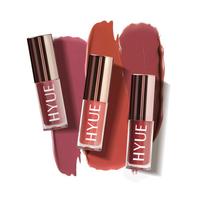 HYUE HydraMatte™ Liquid Lipstick | Barely Bold Bundle: Mauve-licious, Terracotta-Tease, Spicy Tan | 2.2 ml x 3 | Soft-Matte Long-Wear | With Jojoba brown