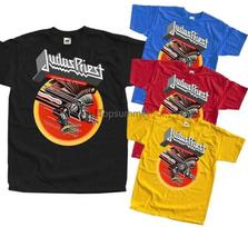 Judas Priest Screaming For Vengeance 1982 T Shirt Tee All Sizes Black Yellow XXL red