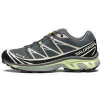 SALOMON XT 6 Waterproof Low top Running Shoes Unisex Urban Gray Black Lime Cream 475813 Urban Fashion / Black / Lemon Cream kreminė