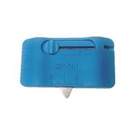 Adjustable Magnetic Sewing Track Built-In Seam Ripper Positioning Tool Magnetic Seam Guide Multifunctional With Measurement mėlyna