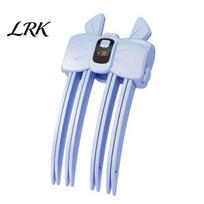 Home Use Hair Root Lifter Heated Lift Clip, LCD Display Wireless Volumizing Clip 2 Temperature Adjustable Electric Styling Tool for Bangs, Flat mėlyna