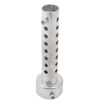 Universalus motociklo išmetimo duslintuvas, reguliuojamas duslintuvas Db Killer Pipe antgalis motociklų lenktynėms 48MM white