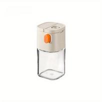 Glass Salt Dispenser: Salt Storage Unit,Kitchen Spice Distributor,Evenly Sprinkles Salt And Pepper,Waterproof And Durable,Perfect for Home Kitchen Use 1pc