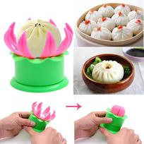 Ravioli Pie Steamed Stuffed Bun Dumpling Maker Mold Tool Chinese Baozi Maker Pastry Baking Tools for Kitchen Maker Mold Supplies green