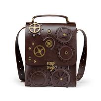 Steampunk Retro Style Women's Shoulder Messenger Bags Portable Large Capacity Casual Totes Women Purse and Handbags ruda