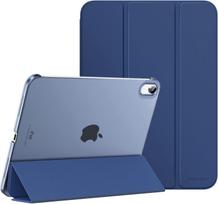 For IPad (A16) 11th Generation Case 11 Inch 2025, IPad 10th Generation Case 10.9 Inch 2022, Slim Stand  Back Shell Smart Cover iPad Air(M3)11 tamsiai mėlyna spalva