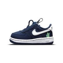 Nike Toddler Force 1 Toggle SE TD Midnight Navy Lime Glow White DB1819-400 22 black