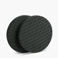 2Pcs Thick Yoga Knee Pads Non Slip Balance Pad Foam Exercise Mat For Fitness Workout Ddyj02 juoda