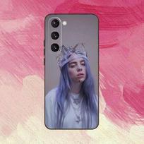 Cool singer B-Billie E-Eilish Phone Case For Samsung Galaxy A73,A72,A71,A70,A53,A52,A51,Others Soft Black Cover Samsung a11