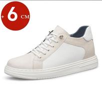 Lengvi 6cm 8cm Balti lifto batai Vyrai Moterys Sportiniai Laisvalaikio Kedai Aukštį Didinantys Batai Nematomas Vyras Aukštesnis Pakylantys Plokščiapadžiai 36 white