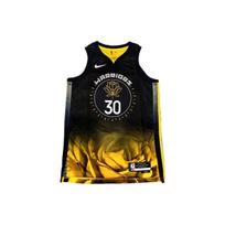 Nike Golden State Warriors 2022/23 Stephen Curry City Edition Swingman marškinėliai Juodi Unisex Streetwear DO9593-012 XXL black