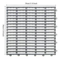 1PC new household bathroom can be spliced with solid color non-slip mats, toilet toilet shower room hollow hydrophobic floor mat