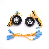 Car Front Door Tweeter Speaker Cover For BMW G05 X5 High Range Horn Treble Sticker Upgrade Accessory for Audio System Tweeter black