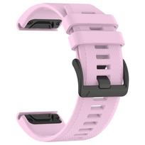 Rubber Watch Band 22mm 26mm QuickFit Strap For Garmin Fenix 8 pro E 7X 7 6X 6 3HR/Forerunner 970 965/Quatix 8 Official Bracelet QuickFit 26mm white
