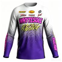 2026 bike mtb enduro motocross Jeresy mx bmx mtb Downhill Jersey Off road speed long motorcycle dh Cycling Jersey hombre 2XL gray