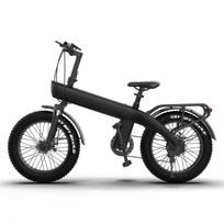 HX Q3 Suaugusiųjų elektrinis dviratis 2000W Vyriškas kalnų dviratis 48V20AH baterija 20*4.0 colių storos padangos E-bike Miesto elektrinis dviratis Q3 juoda