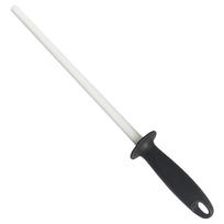 Peilio galandimo plienas Profesionali keraminio peilio galandimo lazdelė Peilio galąstuvas Honeris Peilio strypo galąstuvas virtuvei 10 inches white