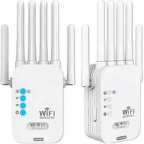 High Power Wi-Fi Signal Booster Repeater 300Mb/S - 6 X Koanni Antenna