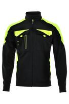 24H NEOFLEX SARA Work Sweatshirt Black-Yellow Reflective 50M
