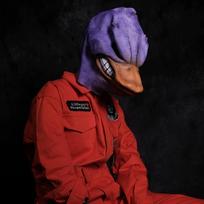 Anties Galvos Kaukė Vyrams Moterims Prabangi Latekso Gyvūno Kaukė Naujoviška Anties Snukio Kostiumas Mardi Gras Kaukės Balius Cosplay Linksma Šventės Kaukė violetinė