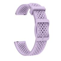 14mm Replacement Silicone Band for Garmin Lily 2 Lily 2 Active Women Sport Breathable Wriststrap Fashion Strap for Lily 2 Active Garmin Lily 2 levandų violetinė spalva