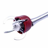 Toilet Snake Clog Remover Flexible Grabber Tool Steel Pipe Dredge for Shower Bathroom Tub Drains gray