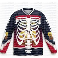 Billie Skeleton Pittsburgh Music Tour Jersey Concert Outfit Famous Music Tour Long Sleeve Summer Tshirt Clothing FamilyMatching L