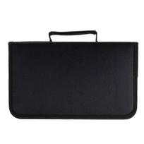 with Carry Handle 128 Disc CD DVD VCD Collect Album Case Wallet Organizer Storage Bag Holder juoda