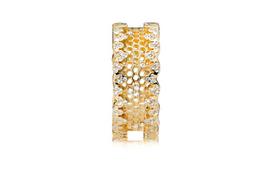 Pandora Rings Women's Gold 167100CZ Gold|50 beige