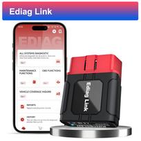 OBD2 Scanner KINGBOLEN EDIAG Link All System All System 10 Reset 1 year Free Update all OBD2 Auto Vin Support CANFD FCA SGW no extension cable