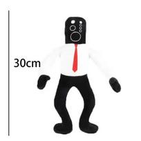 70style Skibidi Toilet Plush Soft Toy Cameraman  Titans Camcordeman Speakerman Speaker Man Doll black