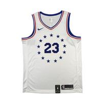 Nike X NBA Collaboration Philadelphia 76ers Swingman Fan Edition Jimmy Butler Sleeveless Jersey Men jersey White BQ1173-104 M white