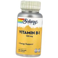 Thiamine Mononitrate, Vitamin B-1 100, Solaray 100vegcap (36411086) 100vcaps